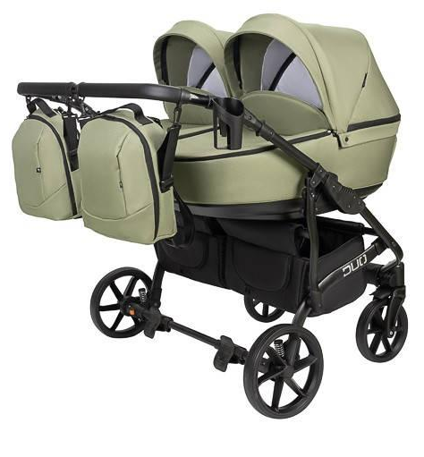 Детская коляска Angelinа Twigo Duo 2в1 Оливковый