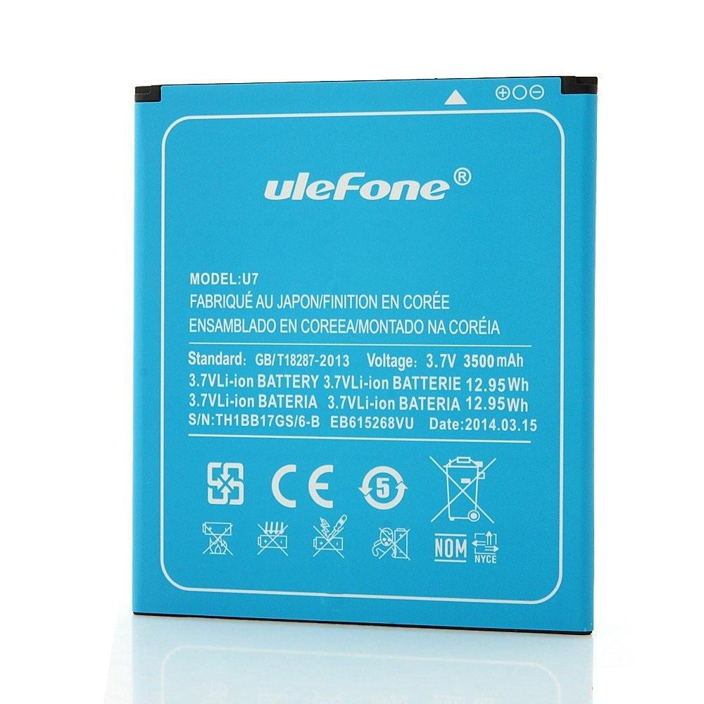 Аккумулятор для Ulefone U7 Carpad t69 Max/Created N7/Orientphone Mega Pro 7/Ulefone U7/Star u69/Vido M87/Gdippo X7/Tronsmart PS7/Luftco AoneX/Mlais M81/Nibiru Jupiter M1/Chinavasion OEM