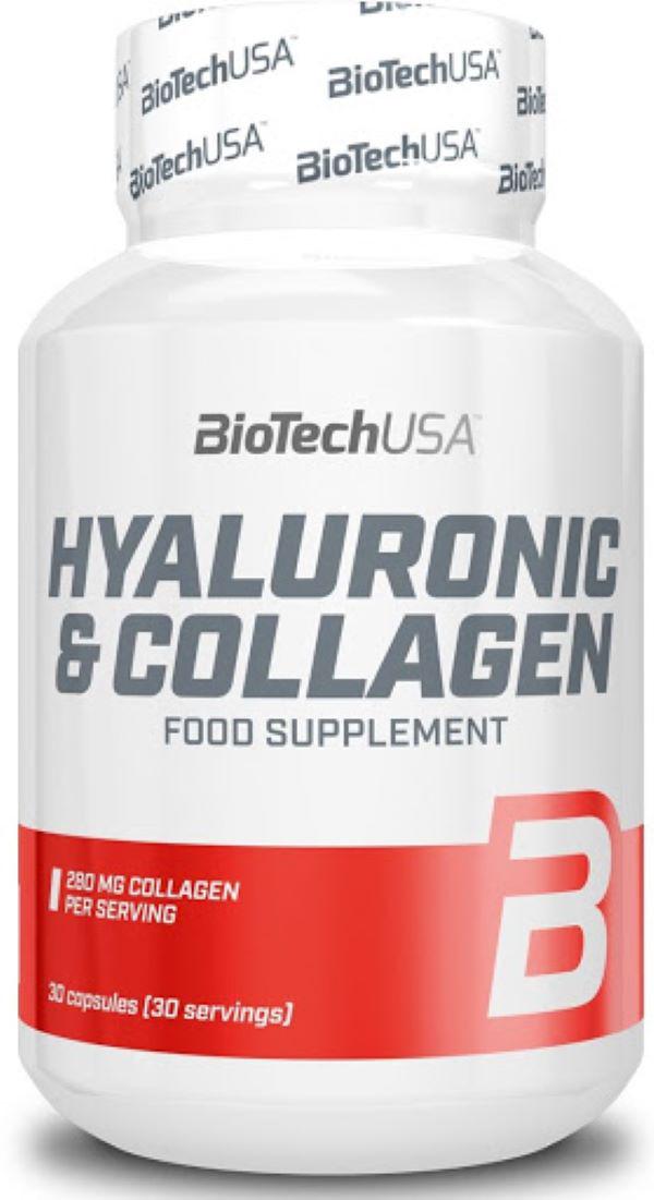 Кислота гиалуроновая и коллаген Biotech Hyaluronic & Collagen 30 capsules