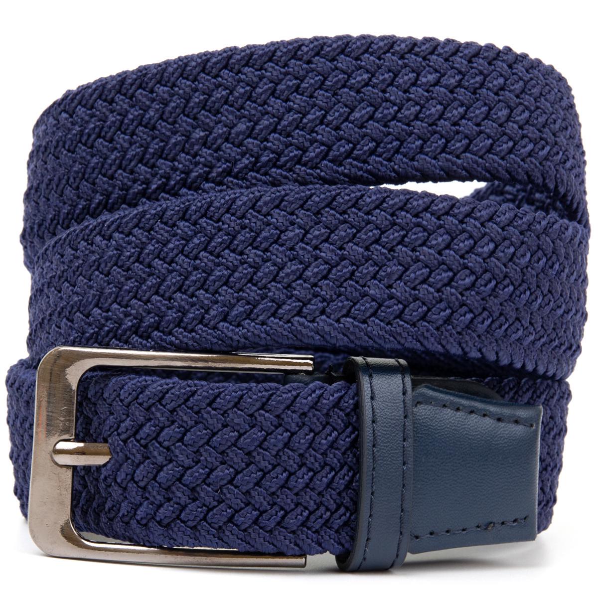 Текстильный ремень Vintage Belt 20524 для мужчин классический Синий