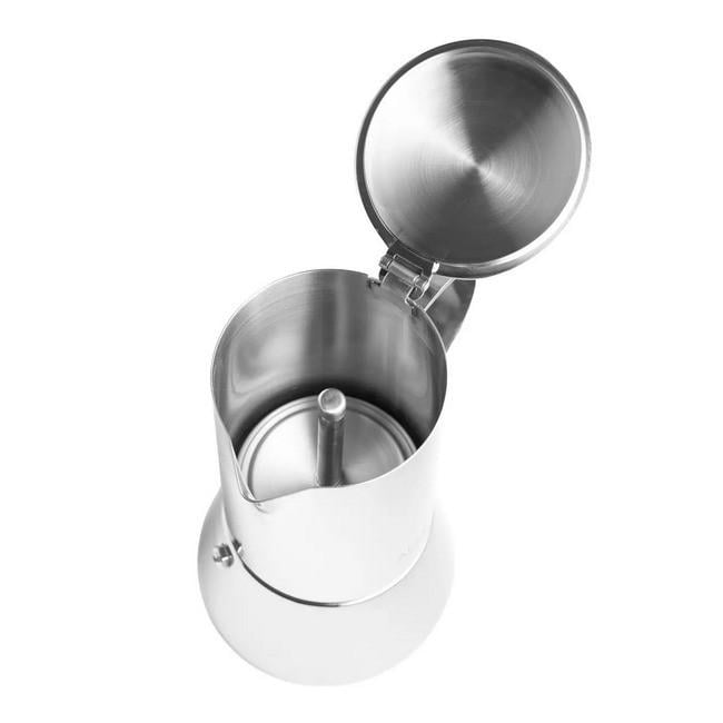 Гейзерная кофеварка 350 мл Adler AD 4419 Steel (iz15425) - фото 8 Гейзерная кофеварка 350 мл Adler AD 4419 Steel (iz15425) - фото 8