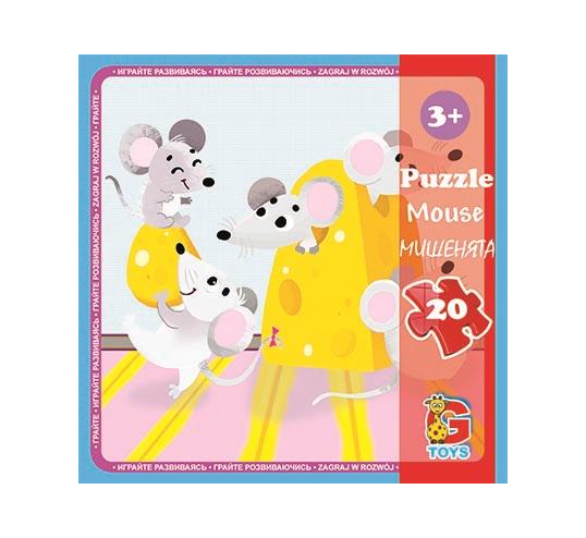 Пазли G-Toys LH06 із серії домашні улюбленці 20 ел. (MTT-139329) Пазли G-Toys LH06 із серії домашні улюбленці 20 ел. (MTT-139329)