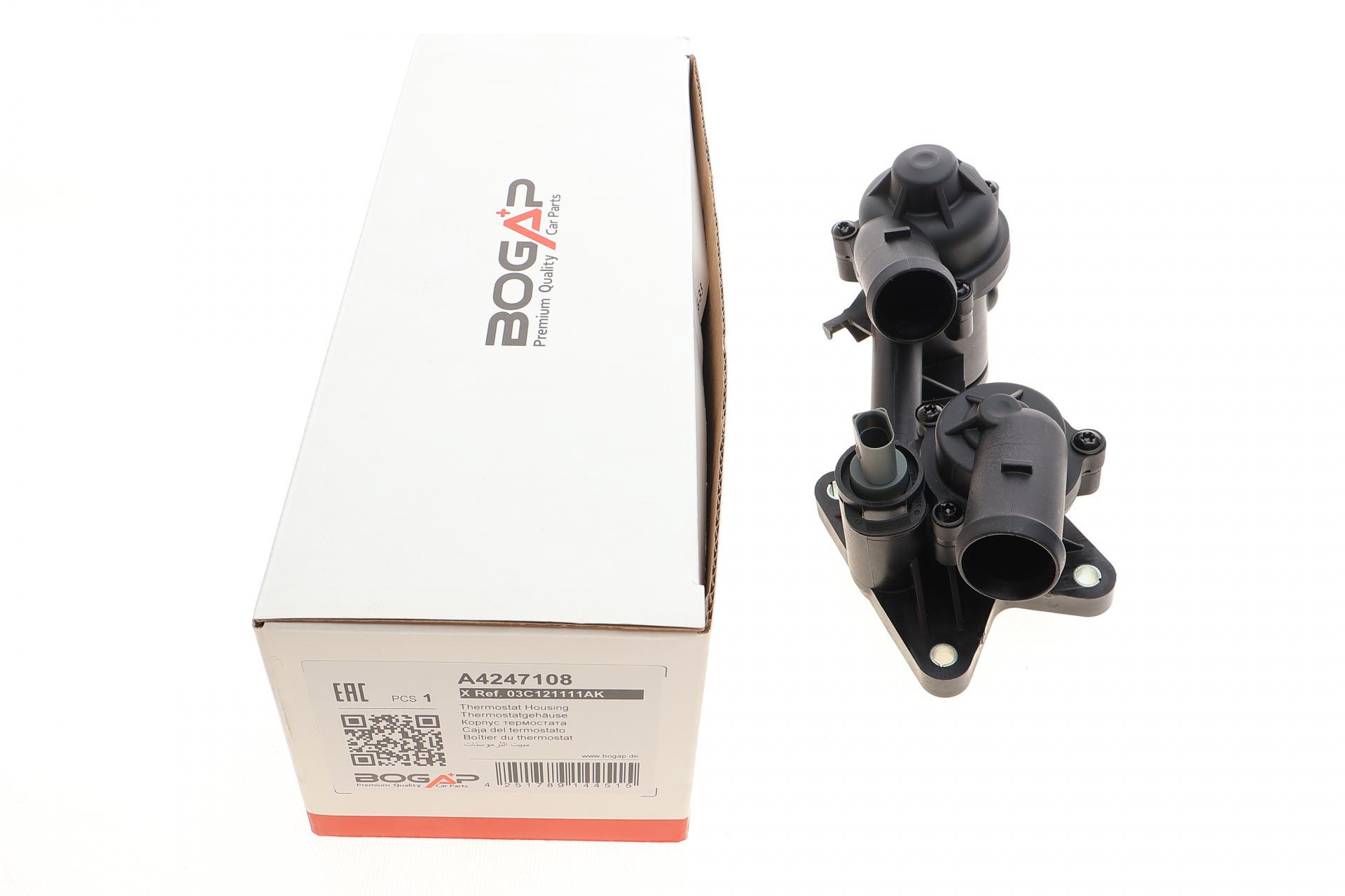 Термостат BOGAP для VW Touran 1.4 TSI 03-10 A4247108