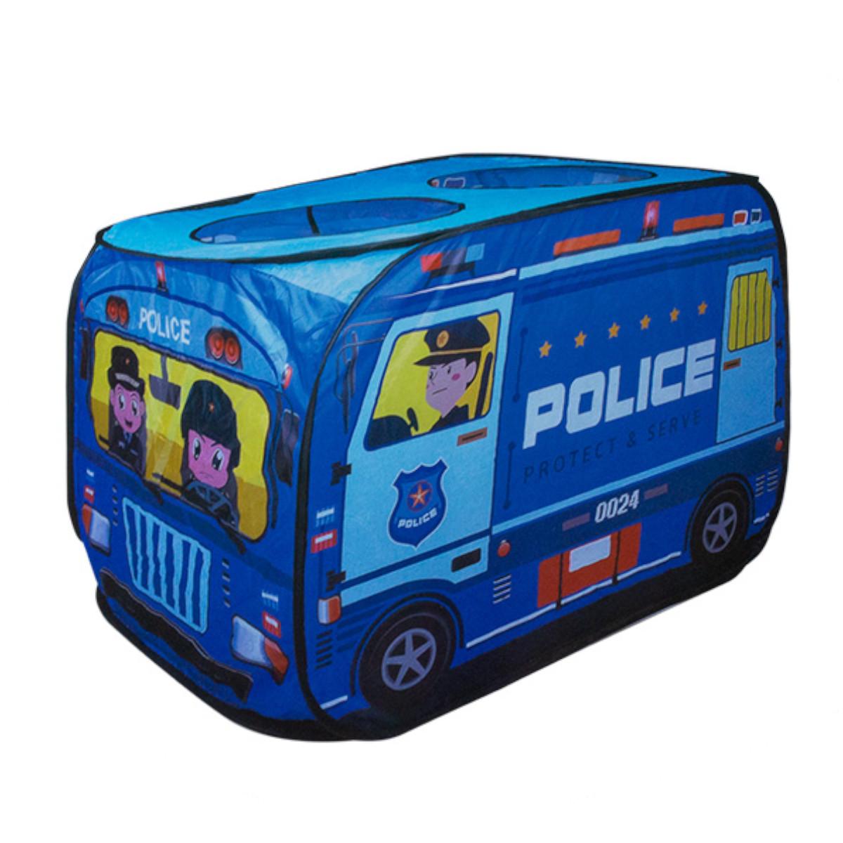 Детская палатка игровая Kid`s Tent Полицейский автобус 102х65х65 см (668-61)