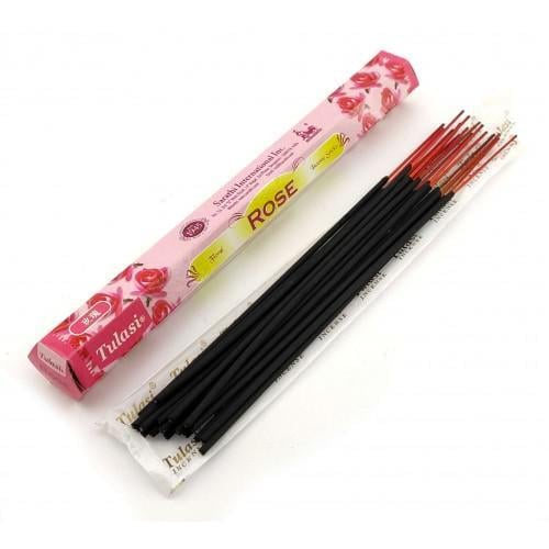 Аромапалички Tulasi Троянда Gold пилкові (34350-MZ) Аромапалички Tulasi Троянда Gold пилкові (34350-MZ)