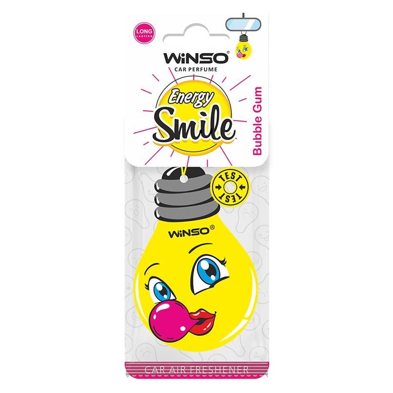 Ароматизатор WINSO Energy Smile Bubble Gum (990320)