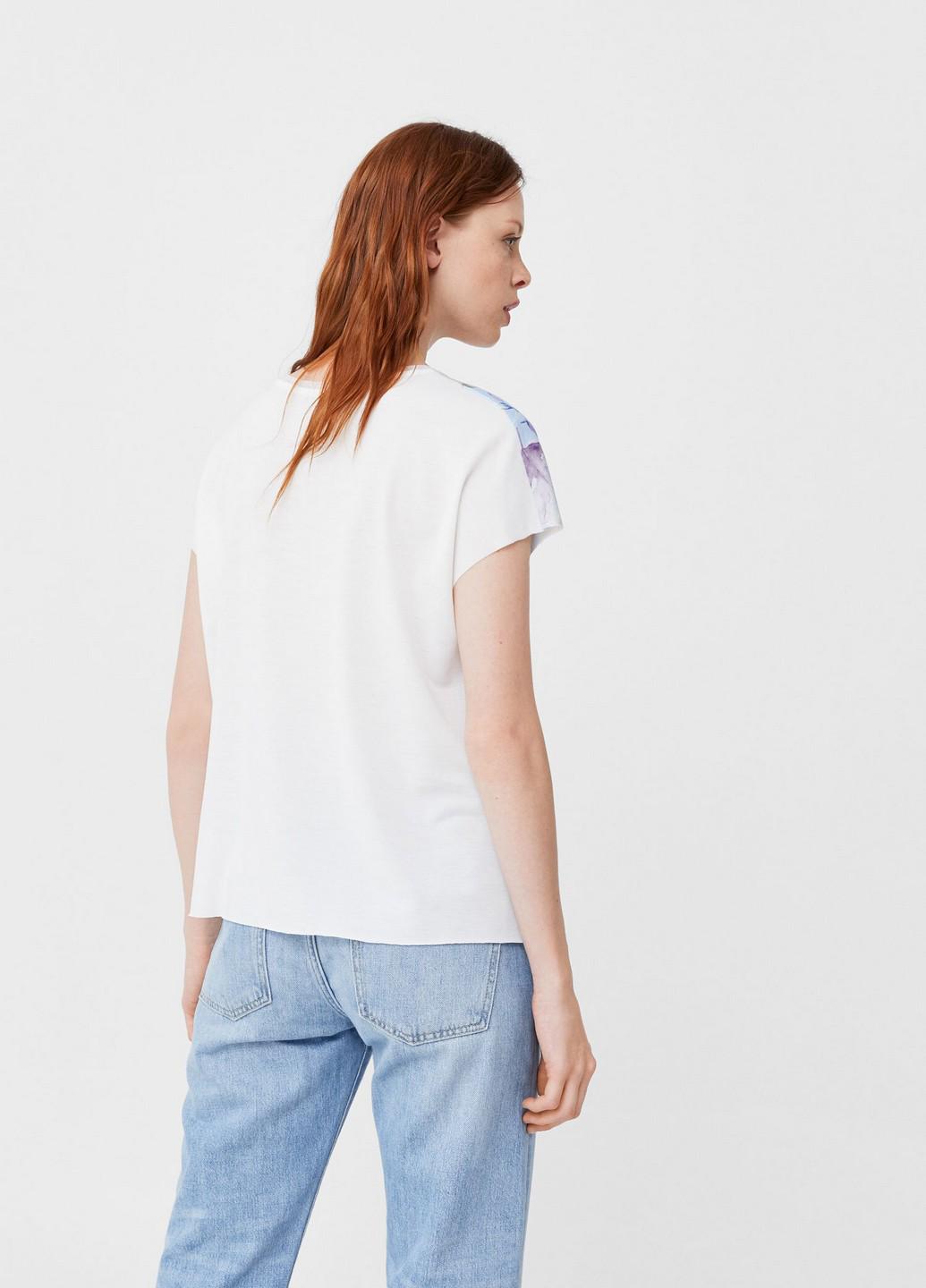 Блузка Mango S Белый (2000000822709) - фото 2 Блузка Mango S Белый (2000000822709) - фото 2