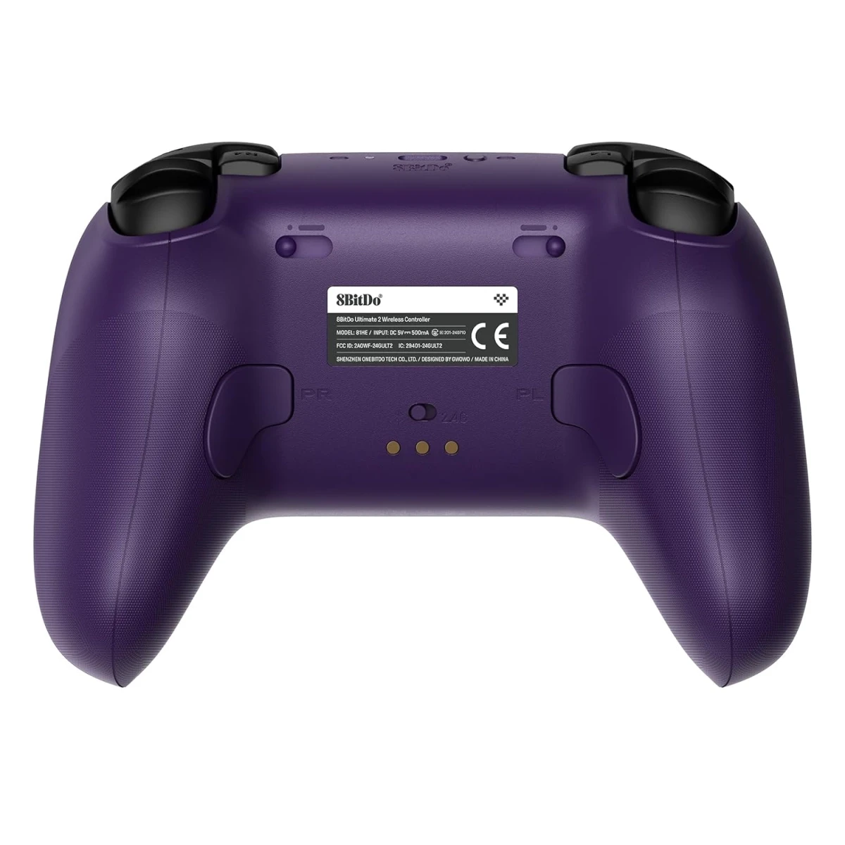 Контролер ігровий з джойстиками 8BitDo Ultimate 2 для Windows/Android/TMR/Еффект Холла/тактильні тригери Фіолетовий (25399055) - фото 4