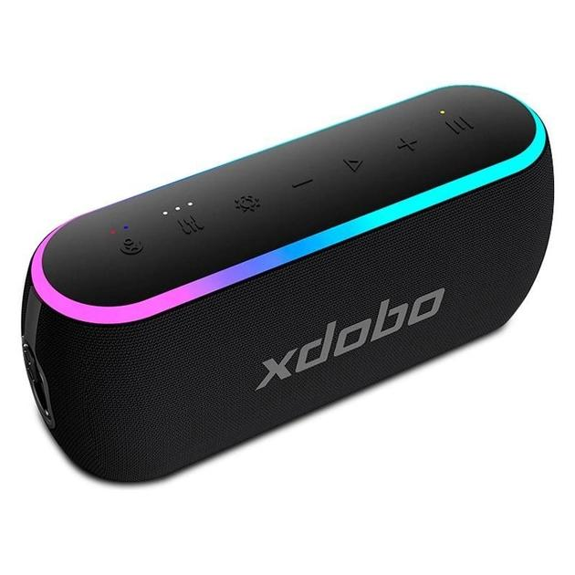 Колонка бездротова Xdobo X8 III IPX7 BT5,3 EQ 2 TWS AUX/TF/USB 30W 12h Чорний - фото 15