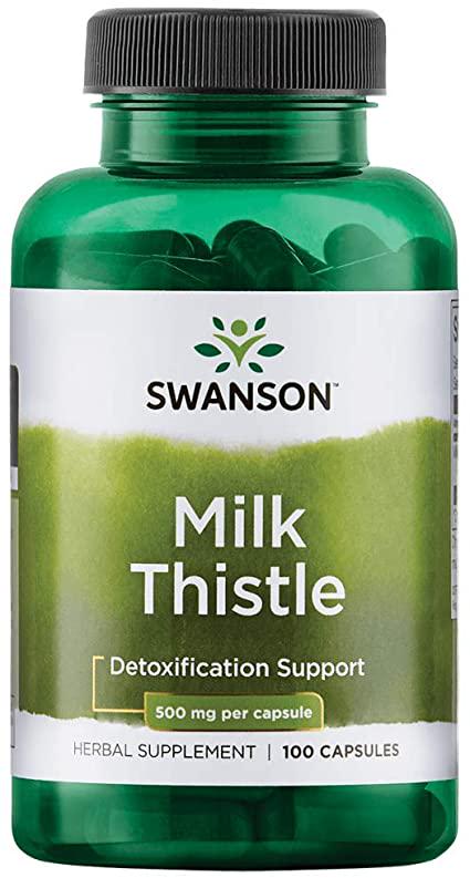 Расторопша Swanson Full Spectrum Milk Thistle 500 mg 100 capsules