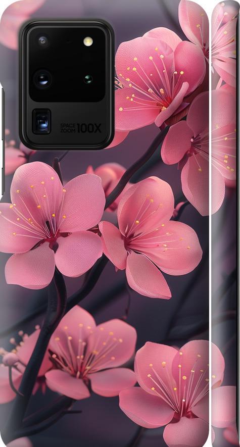 Чехол на Samsung Galaxy S20 Ultra Пурпурная сакура (6075m-1831-42517)