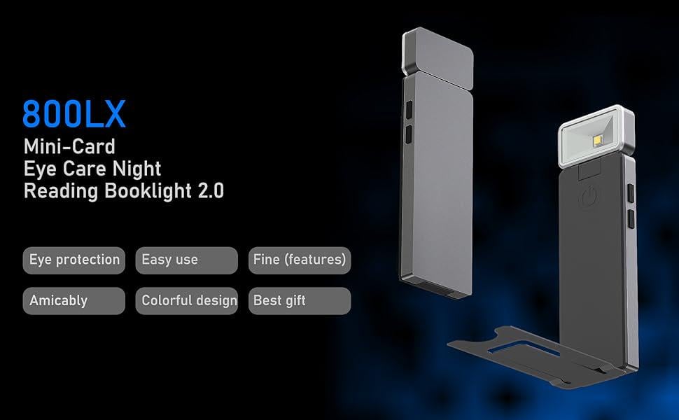 Лампа для читання портативна із защіпкою Графіт (00011) - фото 2 Лампа для читання портативна із защіпкою Графіт (00011) - фото 2