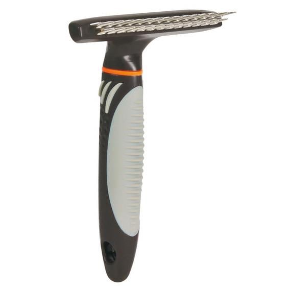 Расческа-грабли двухрядная 10х15 см (TX-23783)