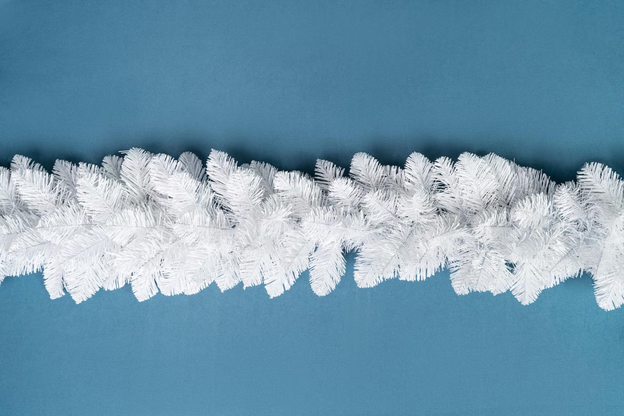 Гірлянда штучна Royal TreeRT-G-4 Олімпійська Люкс 250 см Білий (RT- G-4) - фото 2