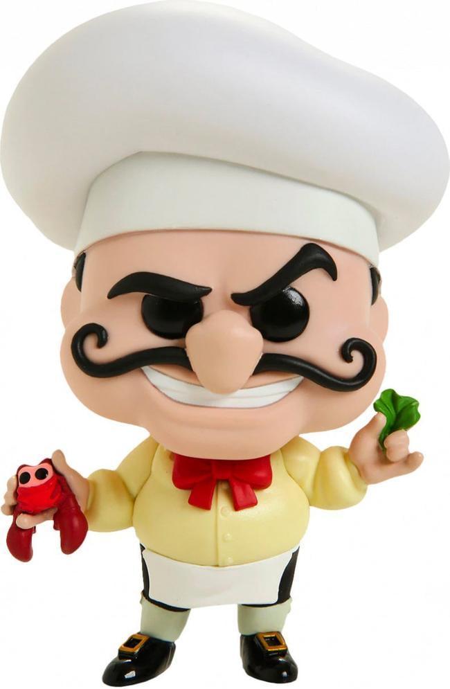 Фігурка Funko Pop The Little Mermaid Chef Louis 10 см Фігурка Funko Pop The Little Mermaid Chef Louis 10 см