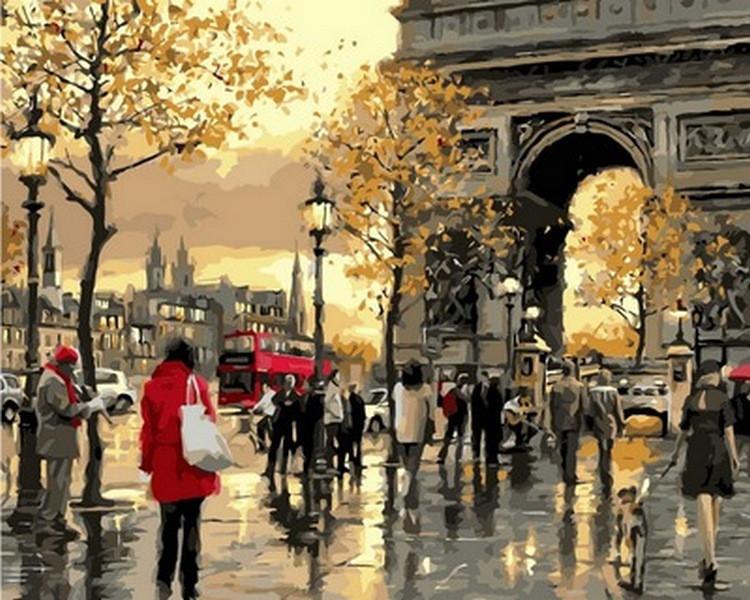 Картина по номерам Babylon Вечерний Лондон 40x50 см (skl-VP556)