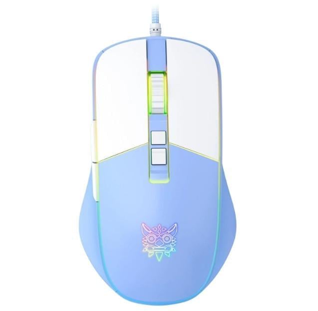 Комп'ютерна мишка Onikuma CW916 Синій/Білий (2818618579)