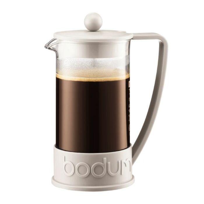 Френч-прес Bodum Brazil 1 л Білий (2540266)