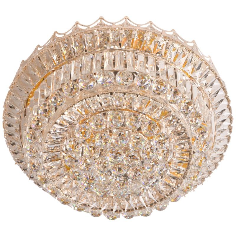 Люстра потолочная торт Brille BCL-634C/4 E14/LED с подсветкой большая