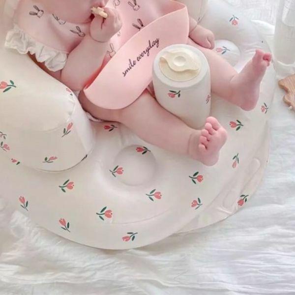 Детское кресло надувное Тюльпаны для детей от 1 года (X01135-2) - фото 2 Детское кресло надувное Тюльпаны для детей от 1 года (X01135-2) - фото 2