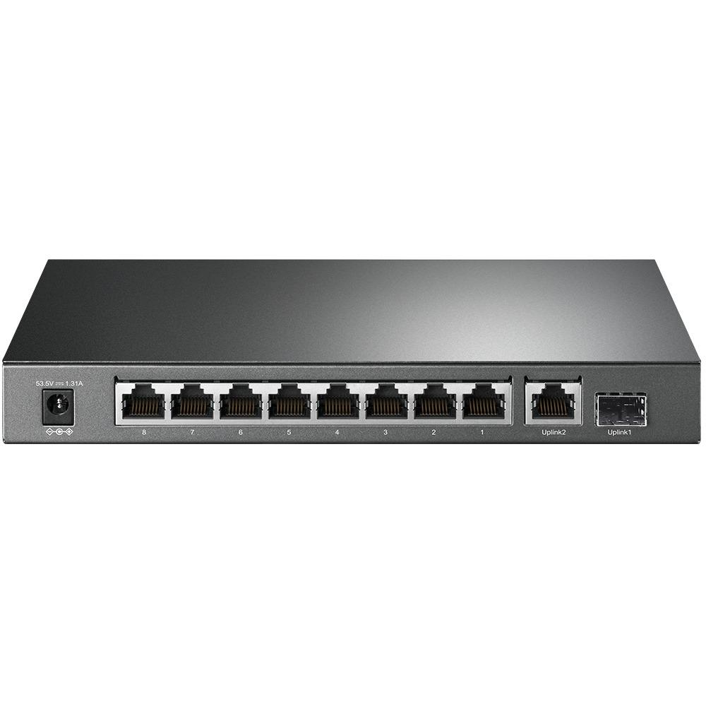Коммутатор TP-Link TL-SG1210P настольный 8PoE+ портов RJ45/1хRJ45/1хSFP (570955) - фото 4 Коммутатор TP-Link TL-SG1210P настольный 8PoE+ портов RJ45/1хRJ45/1хSFP (570955) - фото 4