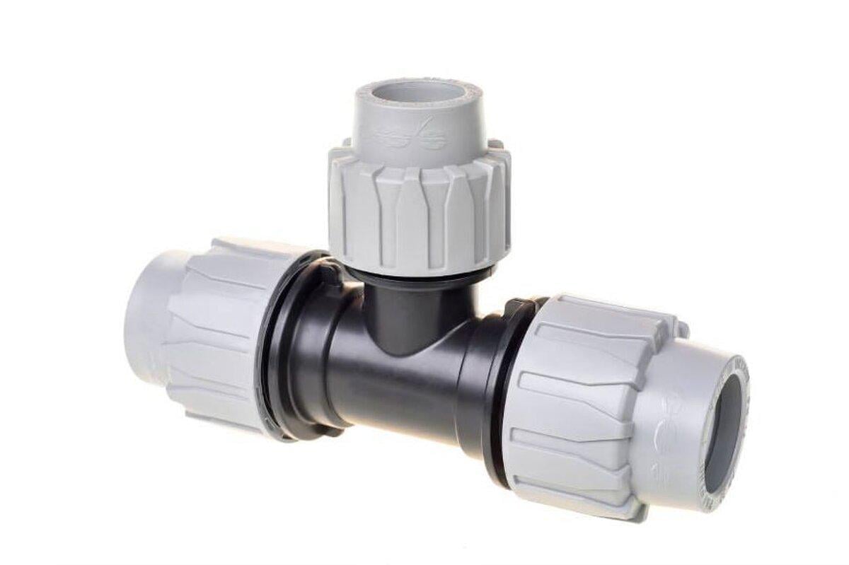 Трійник редукційний SantehPlast ПНД COS 63x32x63 мм (SW-69502)