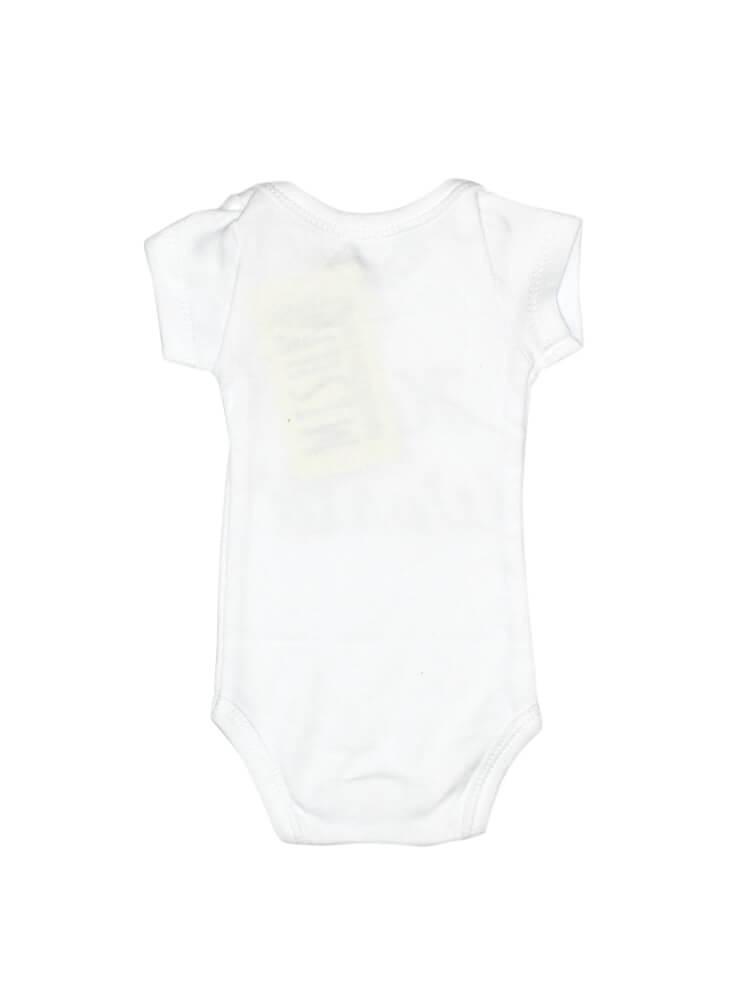 Боди детский Привет Мир 50 см Белый (1608-50) - фото 2 Боди детский Привет Мир 50 см Белый (1608-50) - фото 2