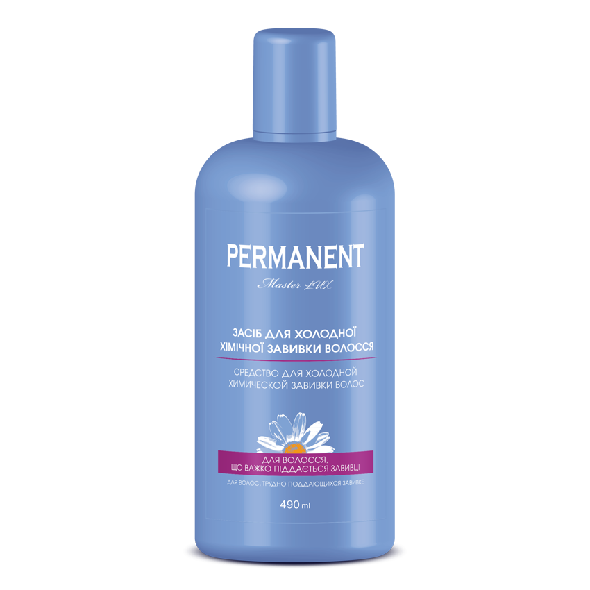 Перманентмл для волос/трудно поддается завивке 490 мл