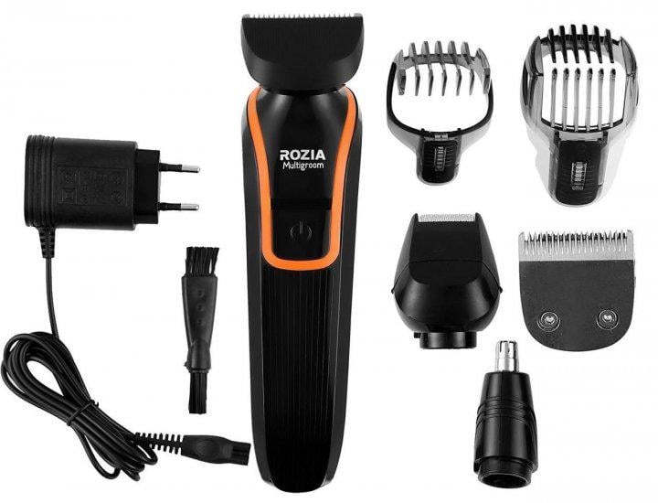 Машинка для стрижки волос и бороды ROZIA HQ-5100 Pro 6в1 Машинка для стрижки волос и бороды ROZIA HQ-5100 Pro 6в1