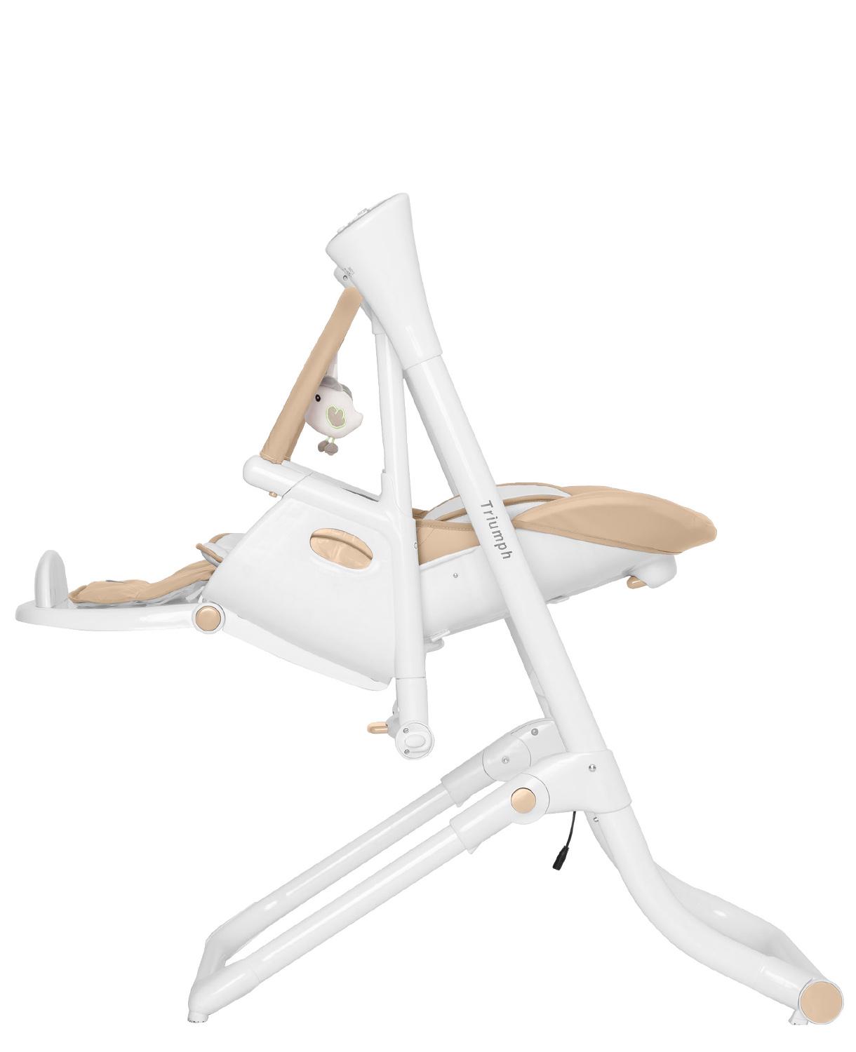 Стілець-гойдалка Carrello Triumph Cocoa Brown (CRL-10302) - фото 7 Стілець-гойдалка Carrello Triumph Cocoa Brown (CRL-10302) - фото 7