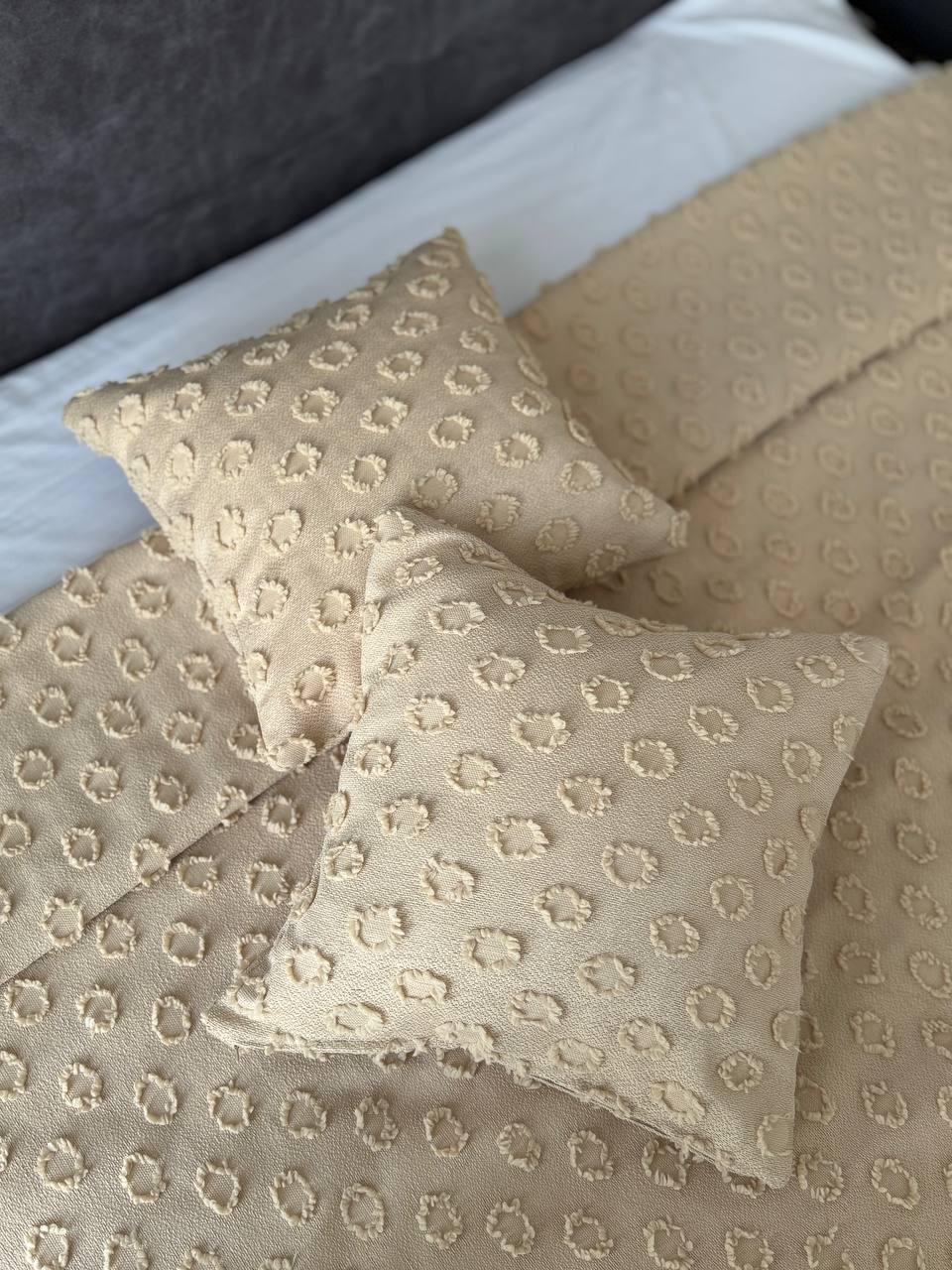 Покривало Інгрід 140x250 см Бежевий (22899-4-140х250cm) - фото 10