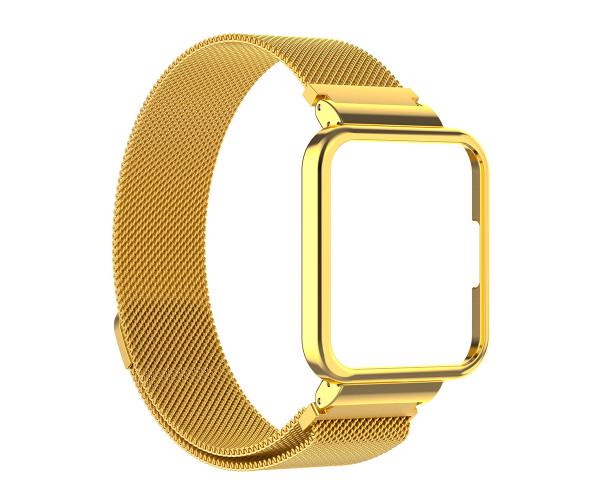 Ремешок Milanese Magnetic для Xiaomi Redmi Watch 2 Lite Золотой Ремешок Milanese Magnetic для Xiaomi Redmi Watch 2 Lite Золотой