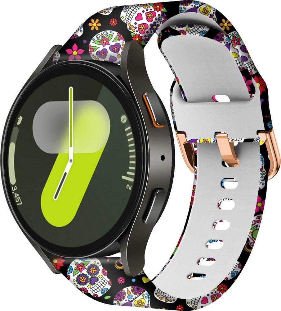 Ремешок Colorful для Galaxy Watch 7 Skull (37488)