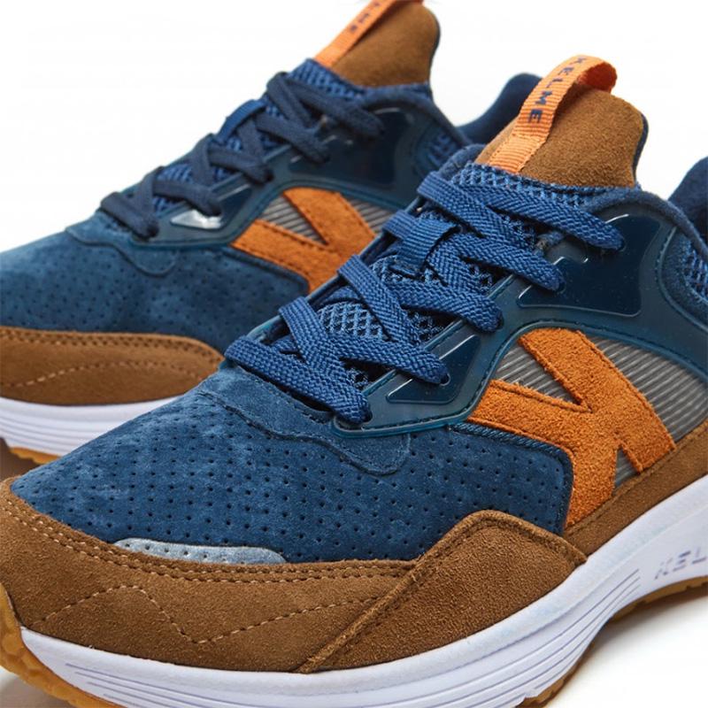 Кроссовки Kelme Flow р. 42 Темно-синий/Коричневый - фото 5 Кроссовки Kelme Flow р. 42 Темно-синий/Коричневый - фото 5