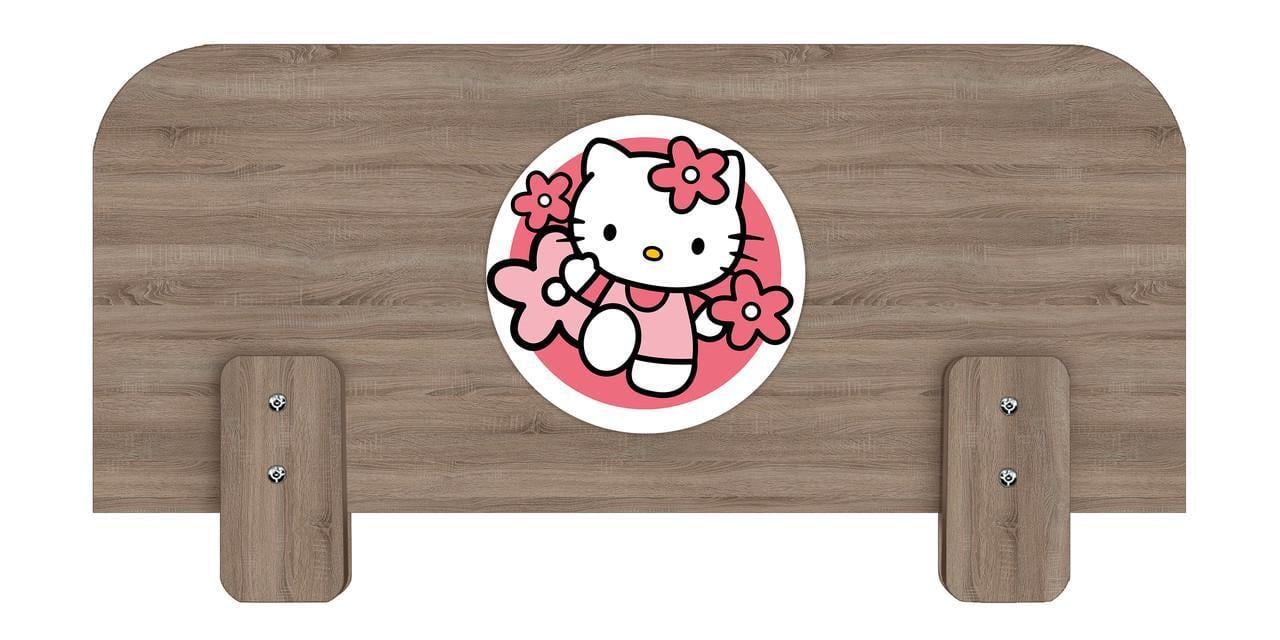 Бортик защитный МАКСИ-МЕбель для кровати №3 Китти плюс под толщину боковой царги 26 мм Дуб трюфель (12246)