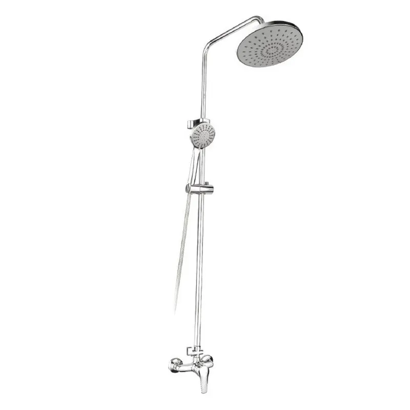 Душова система зі змішувачем MIXXUS Porto 003-J з силуміну Сталевий (MI6295)