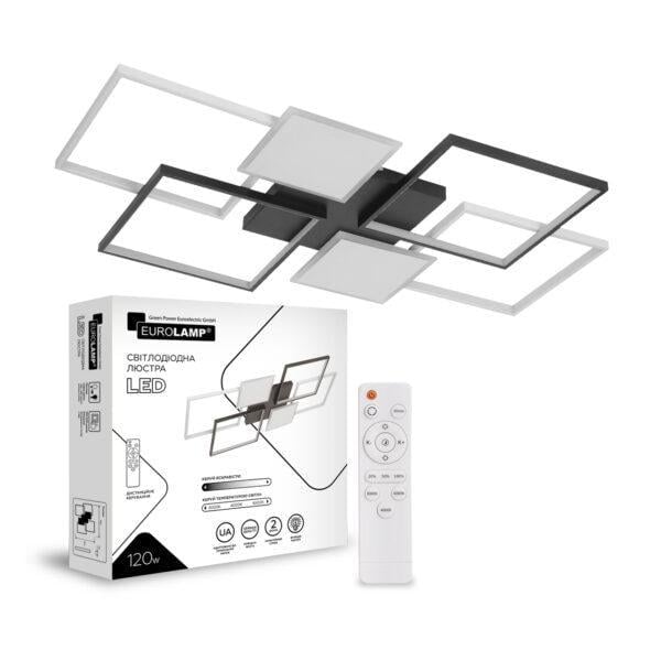 Люстра LED Eurolamp M28 квадратная 120W 3000-6500K (36317891) Люстра LED Eurolamp M28 квадратная 120W 3000-6500K (36317891)