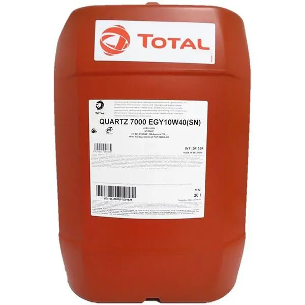 Моторное масло Total Quartz 7000 Energy 10W-40 20 л (10w40q7000e20l)