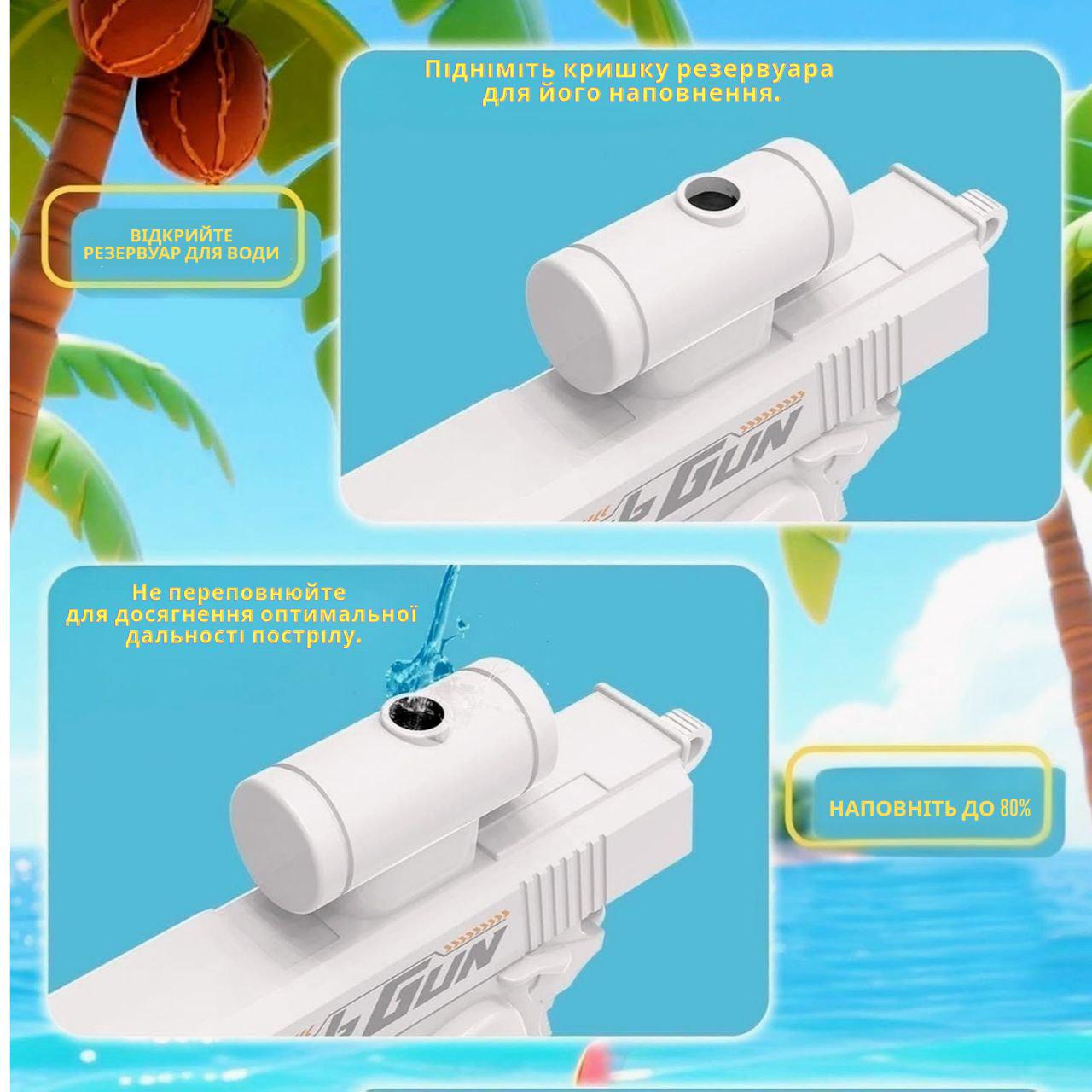 Водяний пістолет Пранк Ган Рожевий (00-0661) - фото 3