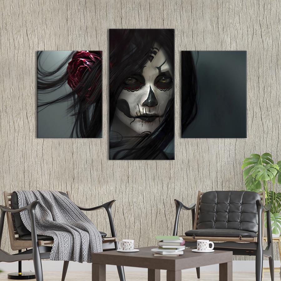 Картина для интерьера Santa Muerte 96x60 см (699-32)