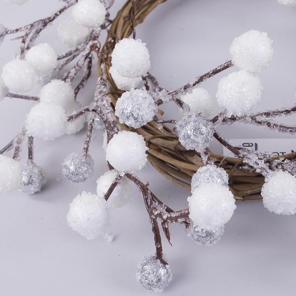 Венок из ягод Белый (3775) - фото 2 Венок из ягод Белый (3775) - фото 2