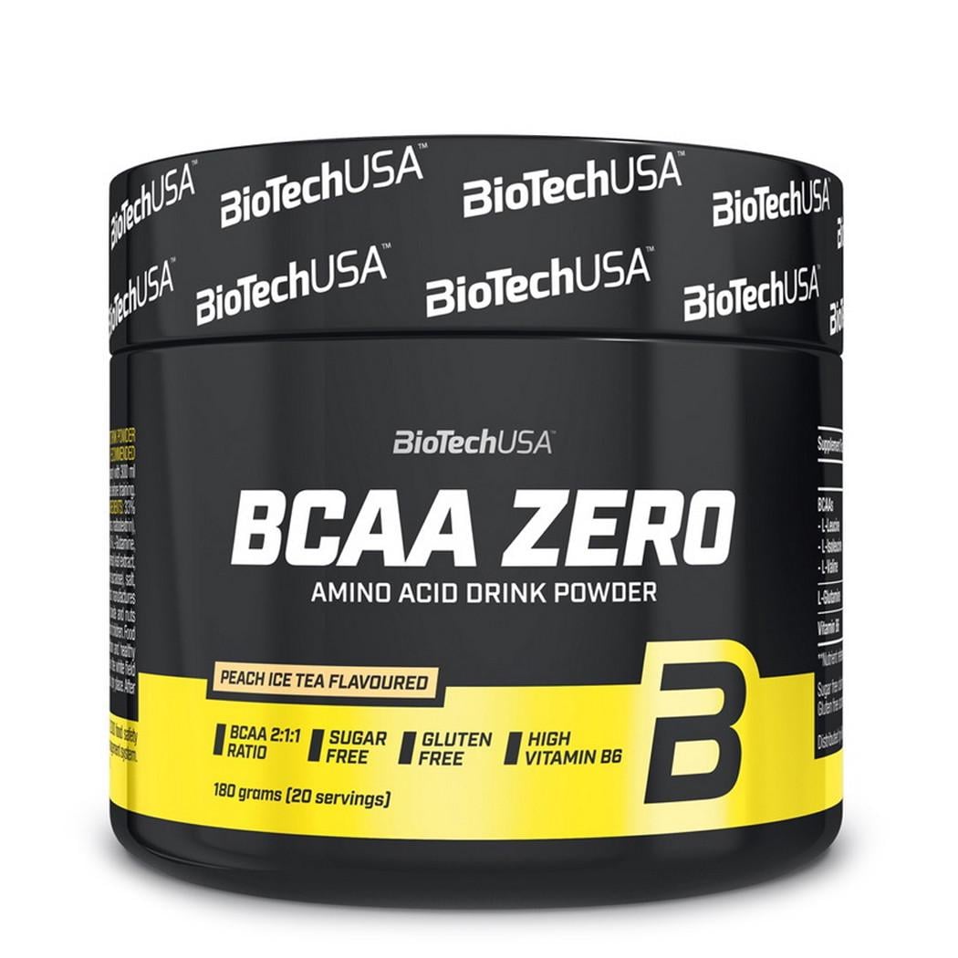 Амінокислота BioTech USA BCAA Zero персиковий холодний чай 180 г (11643-02)