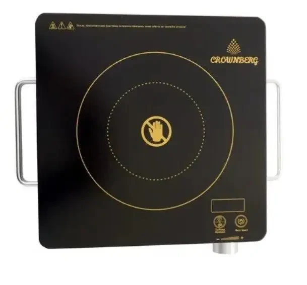 Настільна плита Crownberg CB-1324 інфрачервона одна конфорка 2000 Вт (ВС000408)