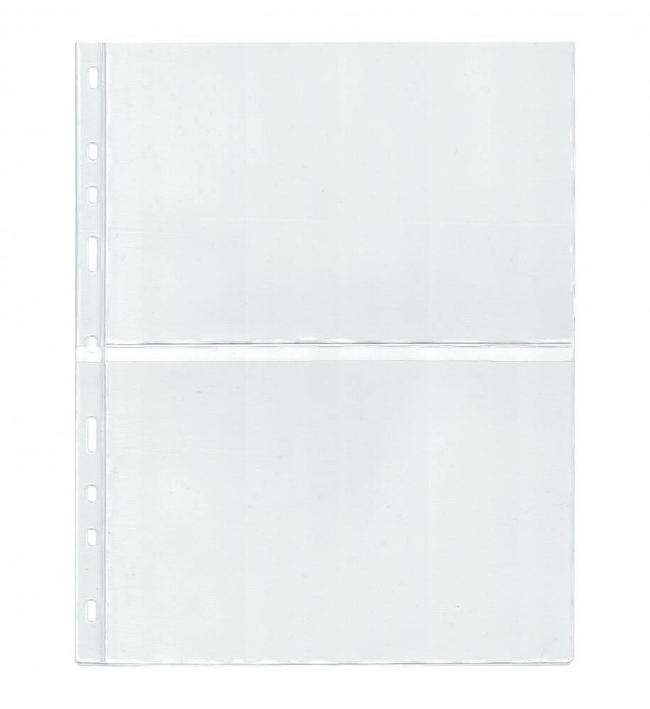 Лист Schulz для 2 банкнот купюр формат OPTIMA Midi Manufaktura Kolekcioner 205x260 мм (А15482)