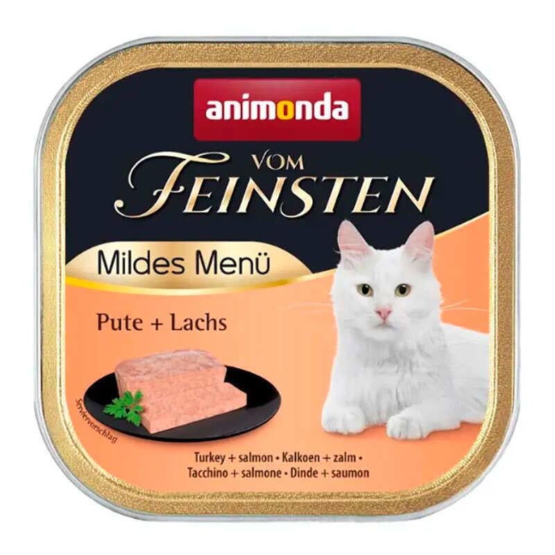 Корм влажный для кошек Animonda Vom Feinsten Turkey Salmon с индейкой и лососем 100 г (AM-83048)