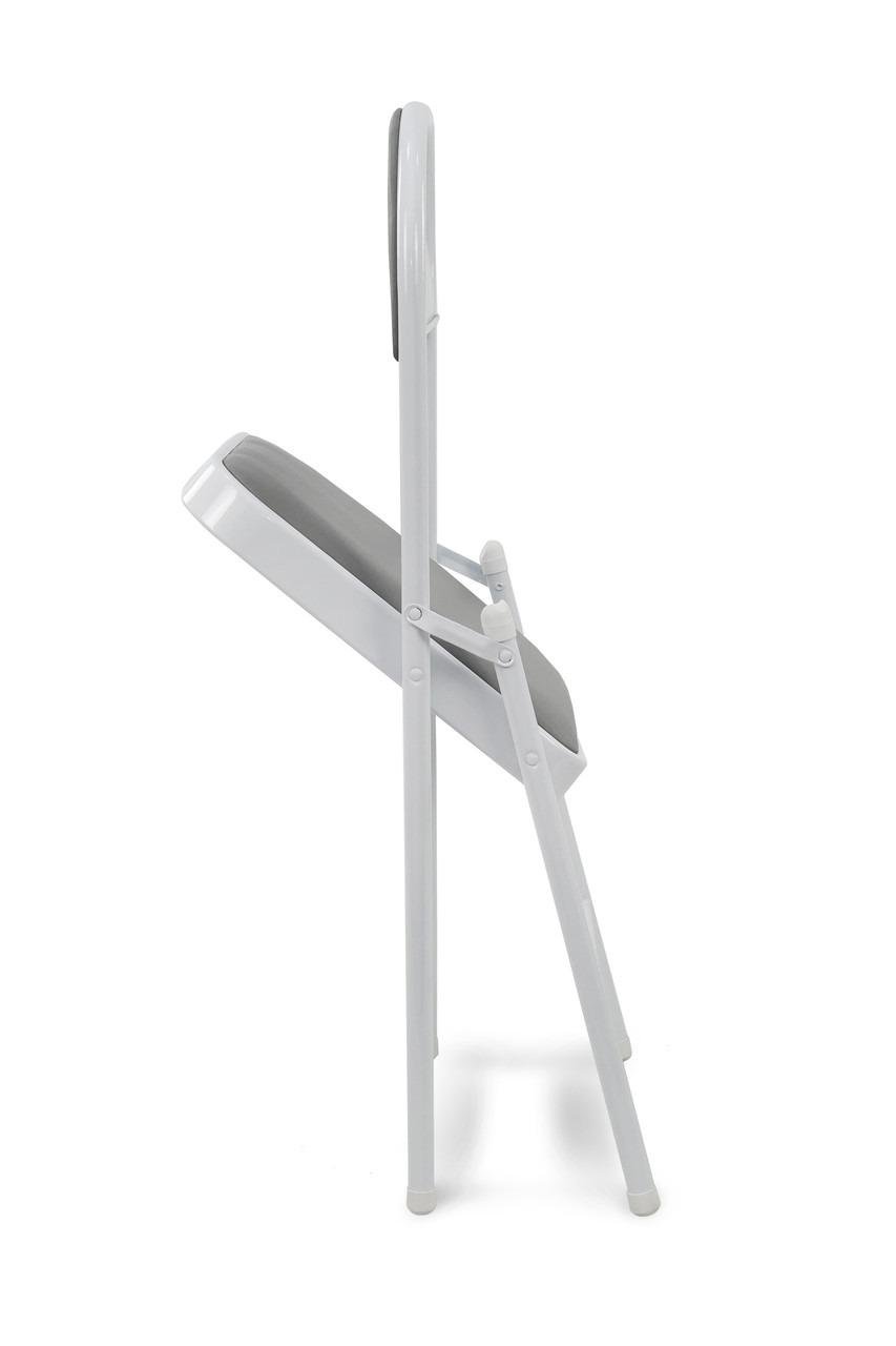 Стілець для відвідувачів Лайк складний металевий переносний - фото 6