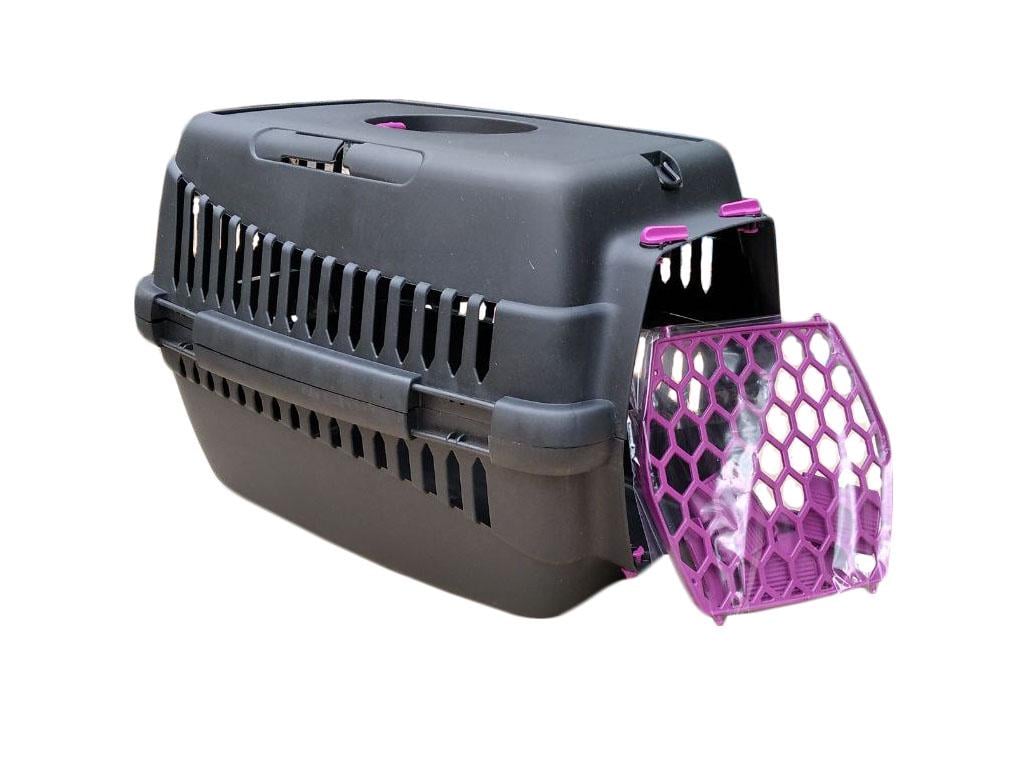 Контейнер переноска для тварин Senyayla 48x34x32 Чорний