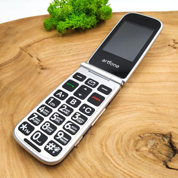 Мобільний телефон Artfone F20 розкладний з кнопкою SOS Blue (27599)