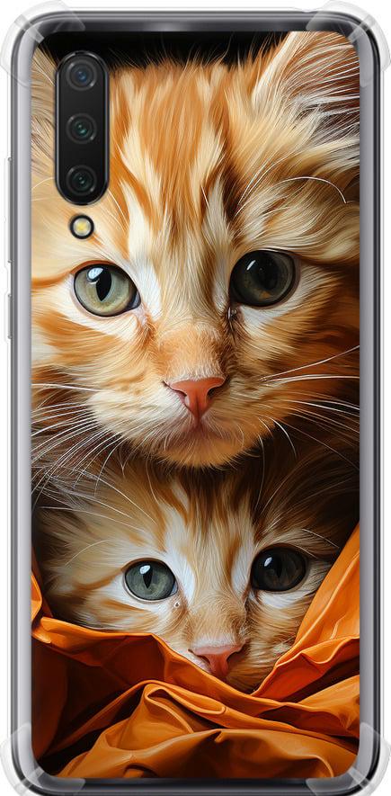 Чехол на Xiaomi Mi 9 Lite Котики 2 (5664sp-1834-42517)
