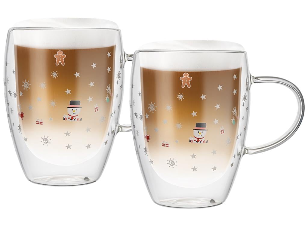 Набор чашек с двойными стенками Ringel Guten Morgen NY 350 мл набор 2 шт. (MLM-RG-0002-2X350NY) Набор чашек с двойными стенками Ringel Guten Morgen NY 350 мл набор 2 шт. (MLM-RG-0002-2X350NY)